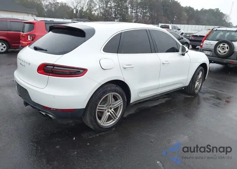 2016 Porsche Macan S from USA, damaged, VIN WP1AB2A56GLB53543